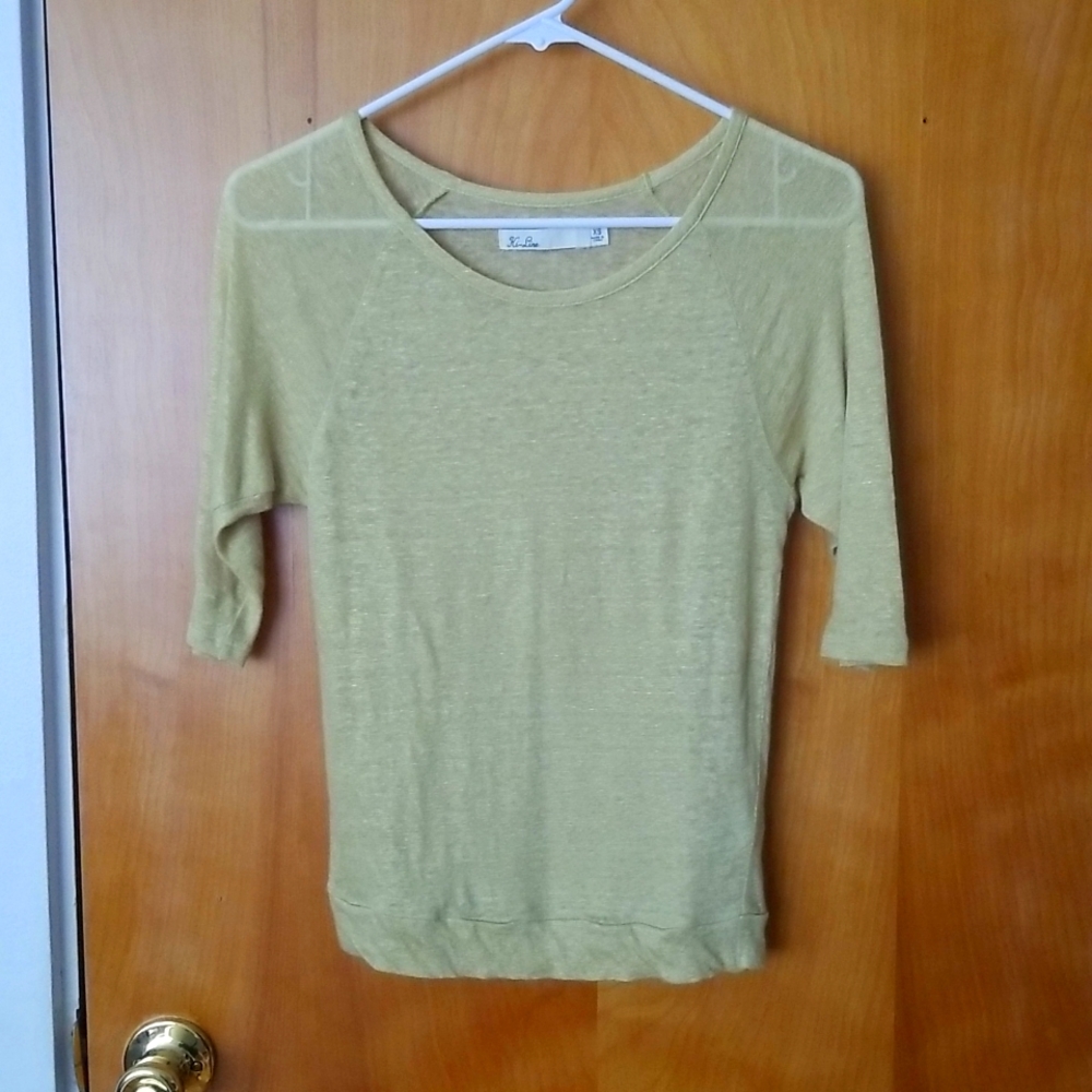 Madewell semi sheer sweater